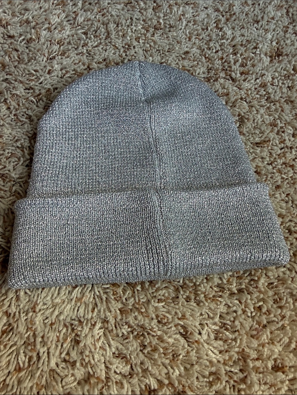 New By Anthropologie Sparkle Beanie Hat size Os. - Picture 3 of 7